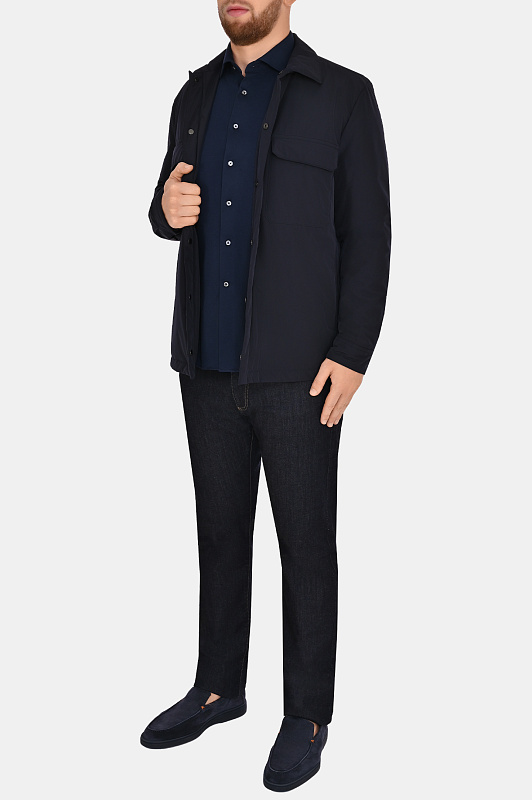 Рубашка CANALI Темно-синий Мужской GD03011 XC3