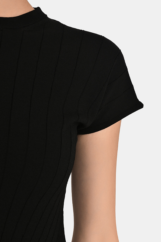 Платье SPORTMAX Черный Женский SPXERE 2612321051600