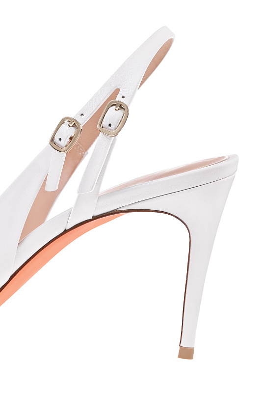 Босоножки SANTONI Белый Женский WDIG71269HI2NSZAI80