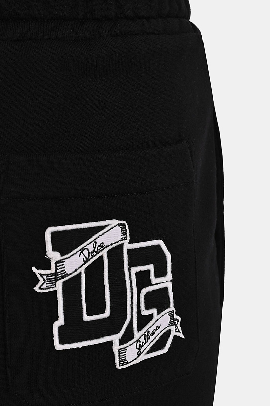 Брюки спорт DOLCE & GABBANA  Черный Женский FTC91Z GDDL5