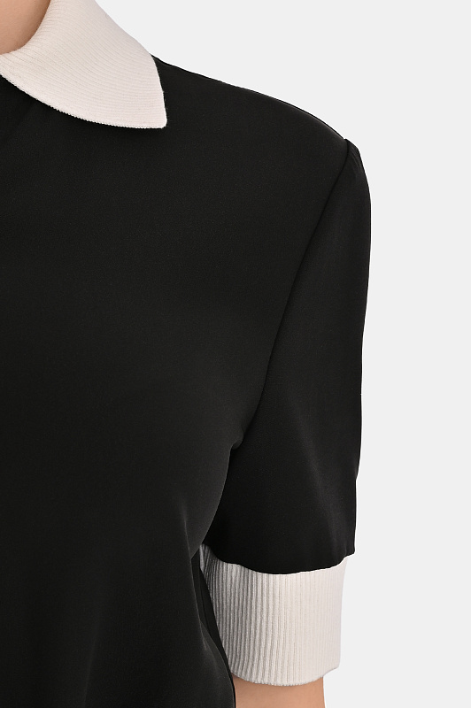 Платье KITON Черный Женский D61330K0942H0