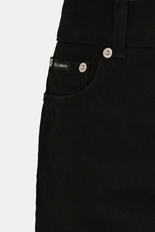 Шорты DOLCE & GABBANA  Черный Женский FTC8QD G8OU3