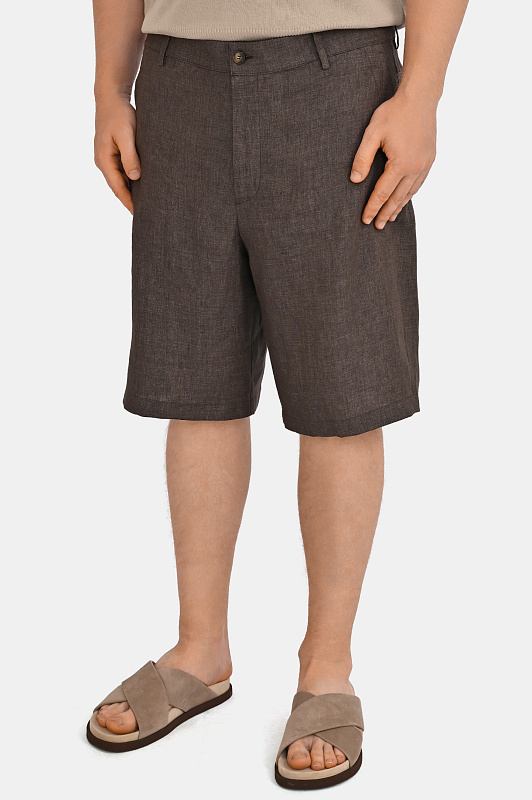 Шорты CANALI Коричневый Мужской U95609AE05958 Шорты CANALI Коричневый Мужской U95609AE05958