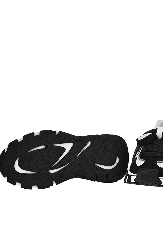 Кроссовки DOLCE & GABBANA  Черно-белый Женский CK2403 A6N76