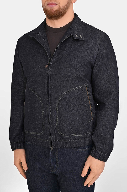 Куртка CANALI Темно-синий Мужской O41081SG03440