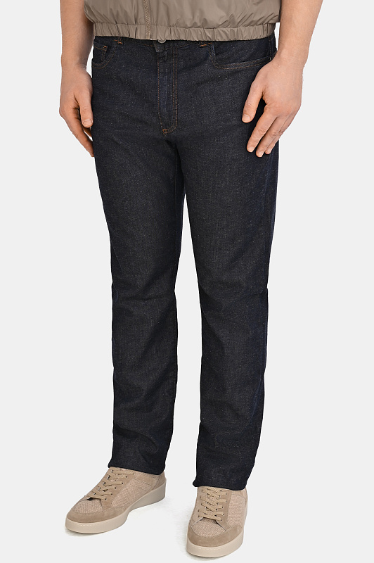 Джинсы CANALI Темно-синий Мужской 91719PD01349