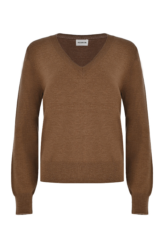 Свитер с v-образным вырезом