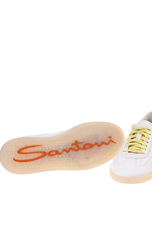 Кеды SANTONI Белый Женский WBPG61340TITTFDDI80