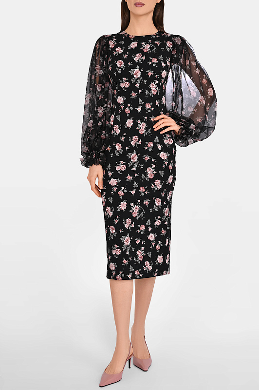 Платье DOLCE & GABBANA  Черный Женский F611DTFSA8C