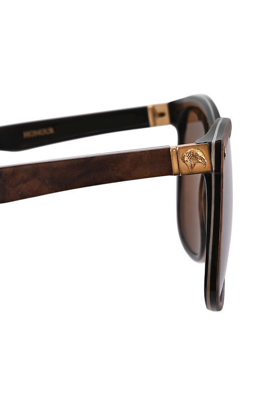 Очки STEFANO RICCI Коричневый Мужской SG04O WALNUT
