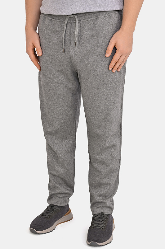 Брюки спорт BRUNELLO  CUCINELLI Серый Мужской MM8313243G