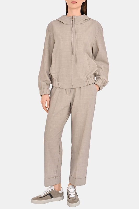 Куртка P.A.R.O.S.H. Светло-бежевый Женский LUWOOL-D420399