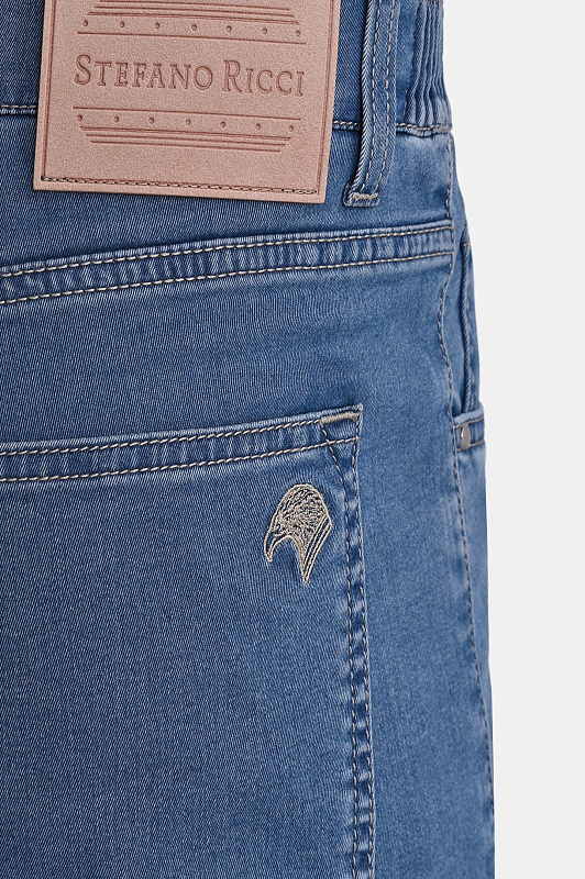 Джинсы STEFANO RICCI Голубой Мужской M8T61B3150 TSPIR