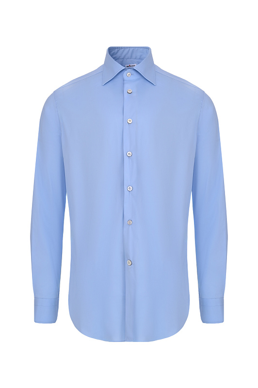 Рубашка KITON Голубой Мужской UCCH0296008 Рубашка KITON Голубой Мужской UCCH0296008