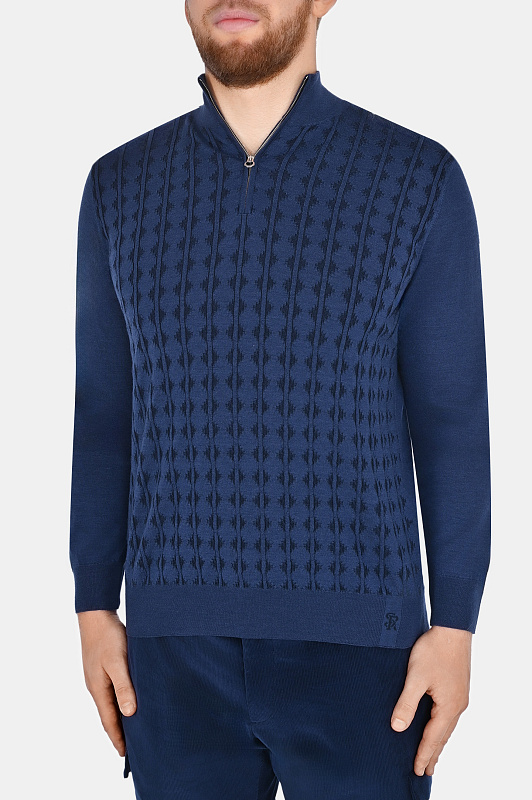 Свитер STEFANO RICCI Синий Мужской KE08005L01 E23475