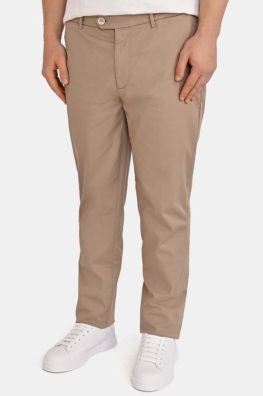 Брюки BRUNELLO  CUCINELLI Бежевый Мужской M289LI1770