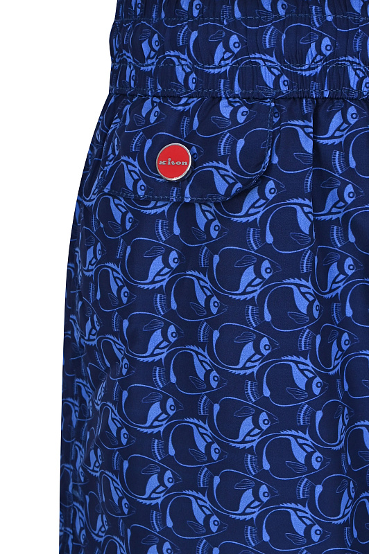 Шорты KITON Синий Мужской UCOM5CXB60104