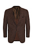 Пиджак KITON Темно-коричневый