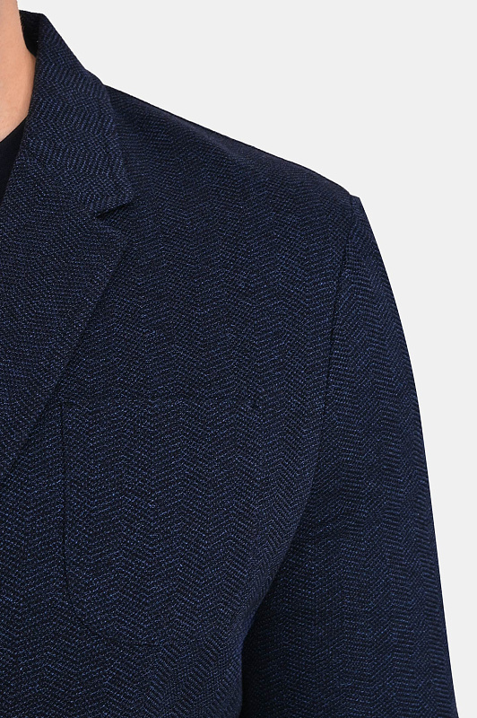 Пиджак CAPOBIANCO Темно-синий Мужской 18M214.AL00.