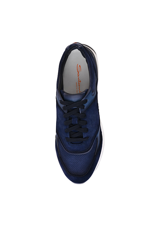 Кроссовки SANTONI Темно-синий Мужской MBIG22112BGRTOKCU60