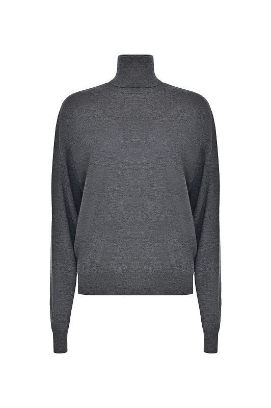 Свитер-водолазка из кашемира