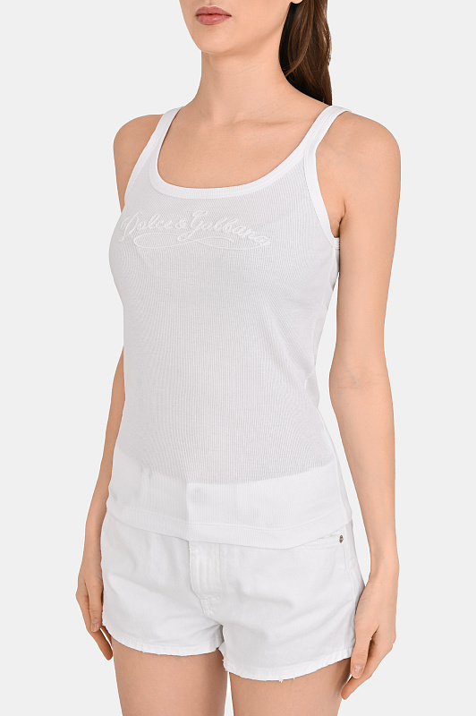 Топ DOLCE & GABBANA  Белый Женский F8K97Z GDDL0