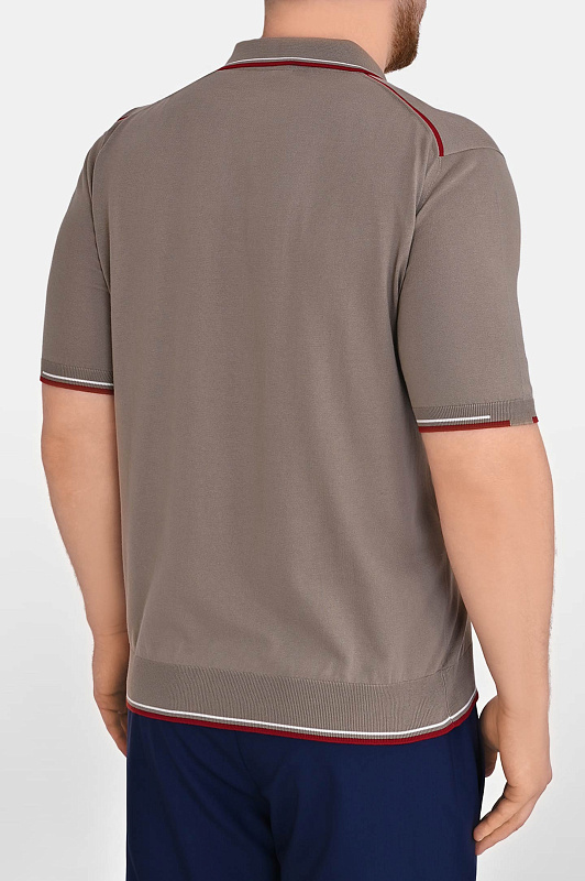 Поло STEFANO RICCI Бежевый Мужской K313051P31 F26146