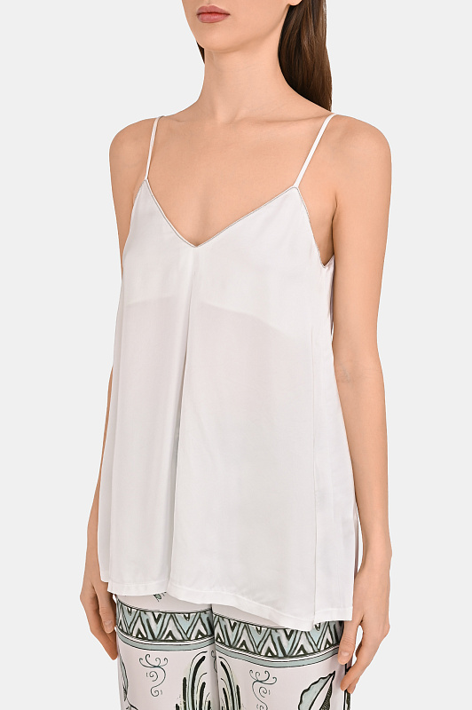 Топ FABIANA FILIPPI  Белый Женский TPD275F609L453