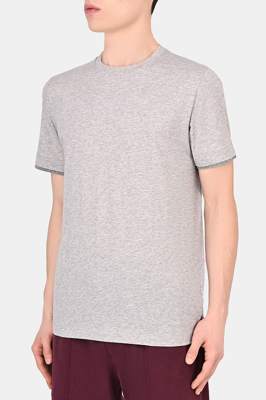 Футболка CANALI Серый Мужской MJ01037 T0691