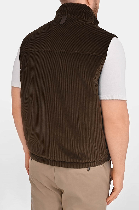 Жилет CANALI Коричневый Мужской O41020 SG03041