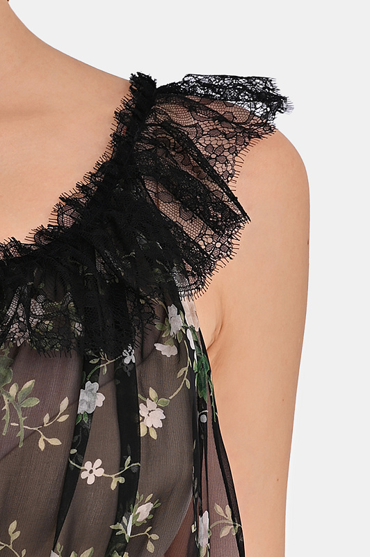 Платье DOLCE & GABBANA  Черный Женский F654HTIS12I