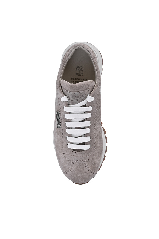 Кроссовки BRUNELLO  CUCINELLI Бежевый Женский MZSFGB1117