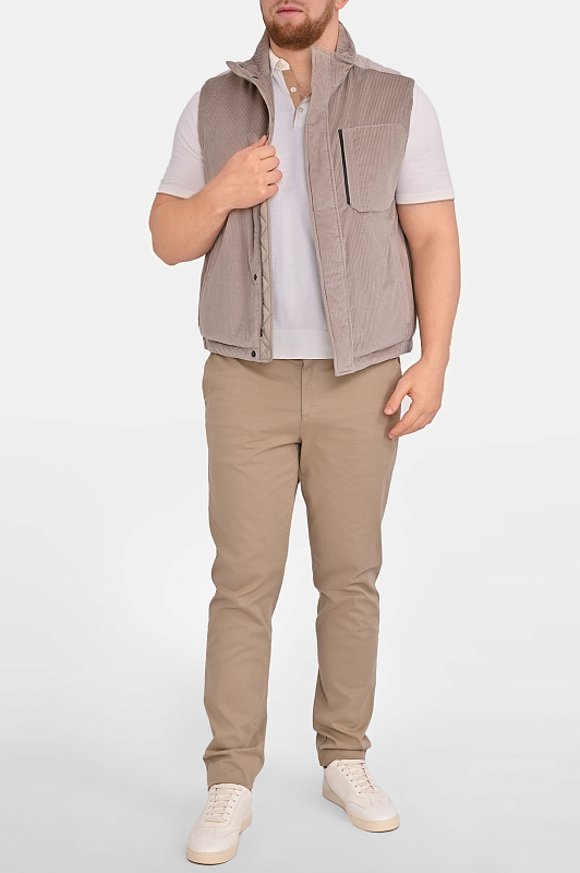 Жилет CANALI Светло-бежевый Мужской O41020 SG03041