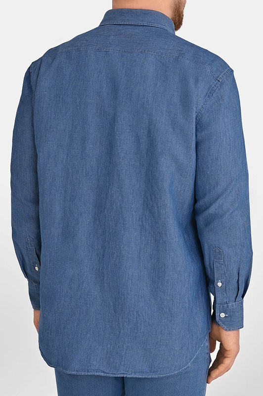 Рубашка STEFANO RICCI Голубой Мужской MC008209 EX2907