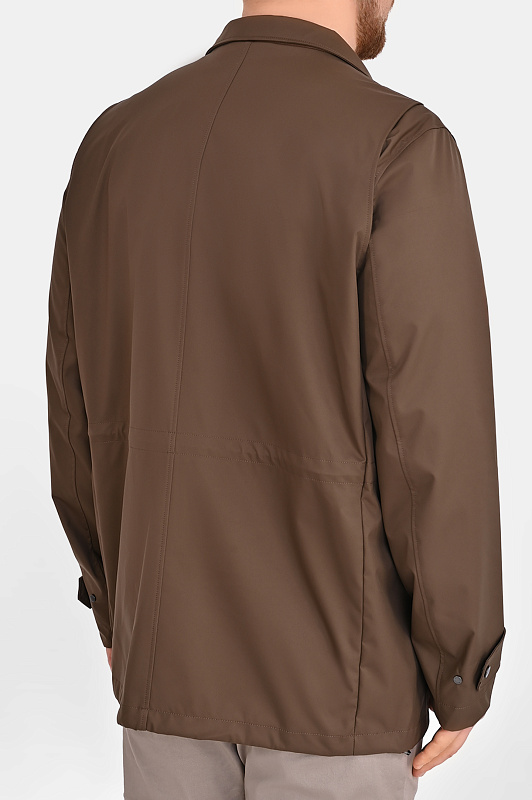 Куртка KITON Коричневый Мужской UW2317V0824H07003