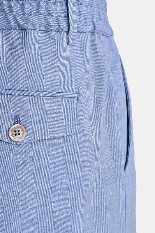 Шорты BRUNELLO CUCINELLI Голубой Мужской MZ408U0065 Шорты BRUNELLO CUCINELLI Голубой Мужской MZ408U0065