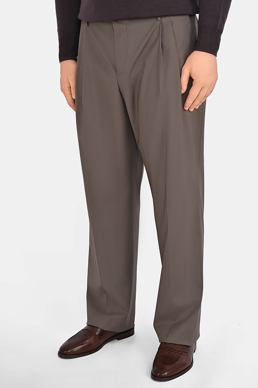Брюки CANALI Бежевый Мужской U97260AA05960