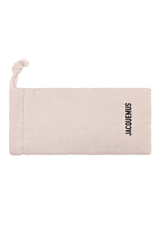 Очки+чехол и салф. JACQUEMUS Коричневый Unisex JAC134C4SUN/K