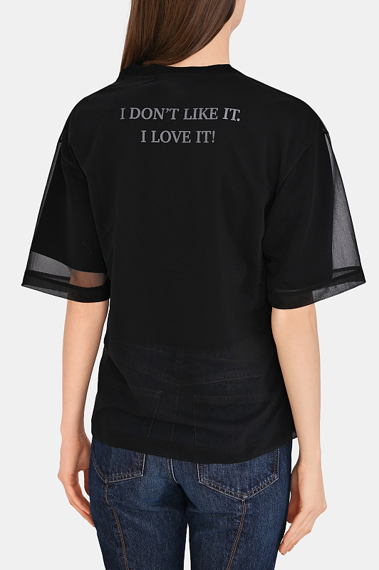 Футболка SPORTMAX Черный Женский SPDOTTELIA 2612931015600