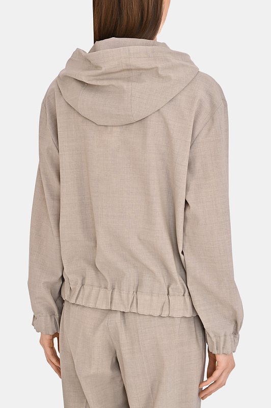 Куртка P.A.R.O.S.H. Светло-бежевый Женский LUWOOL-D420399