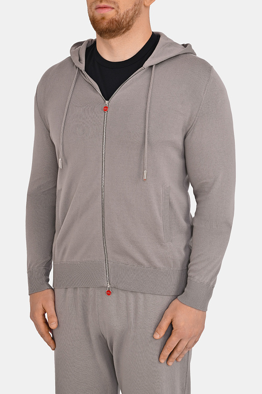 Костюм спорт KITON Серый Мужской UMK0951 Костюм спорт KITON Серый Мужской UMK0951