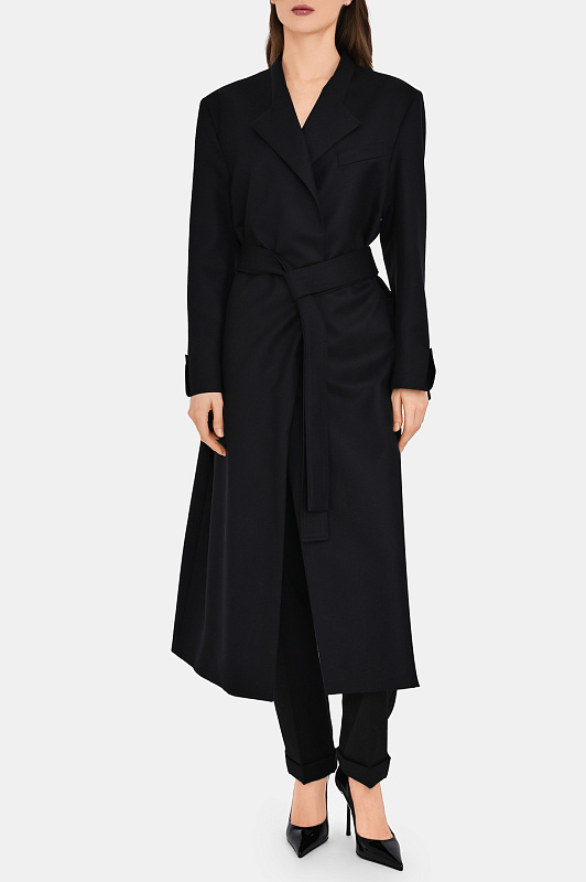 Пальто+пояс