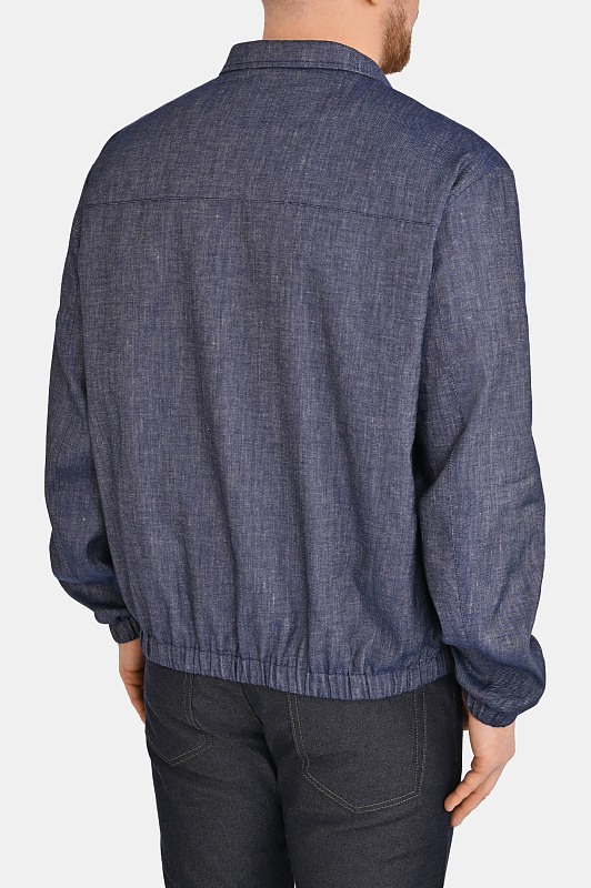 Куртка CANALI Темно-синий Мужской O41087USG03468