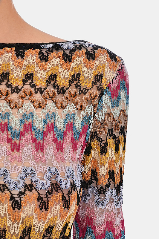 Платье MISSONI Разноцветный Женский MS25SQ14-BR0000