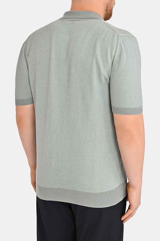 Поло CANALI Зеленый Мужской C0127MK02461 Поло CANALI Зеленый Мужской C0127MK02461