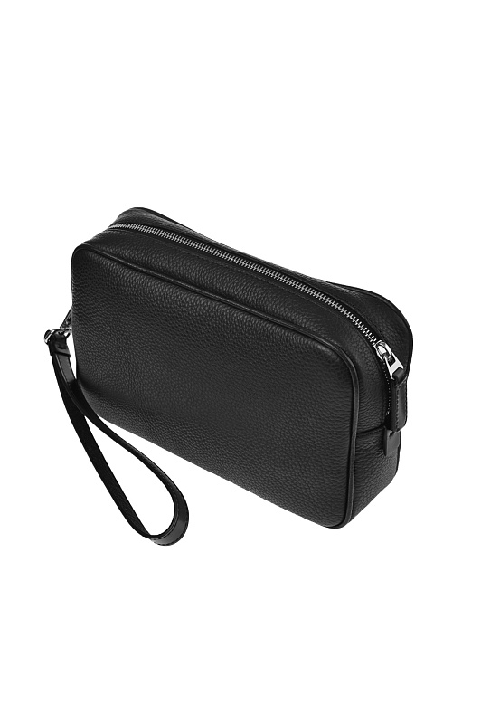 Клатч SANTONI Черный Мужской UFPGA2915FO-AITBN01