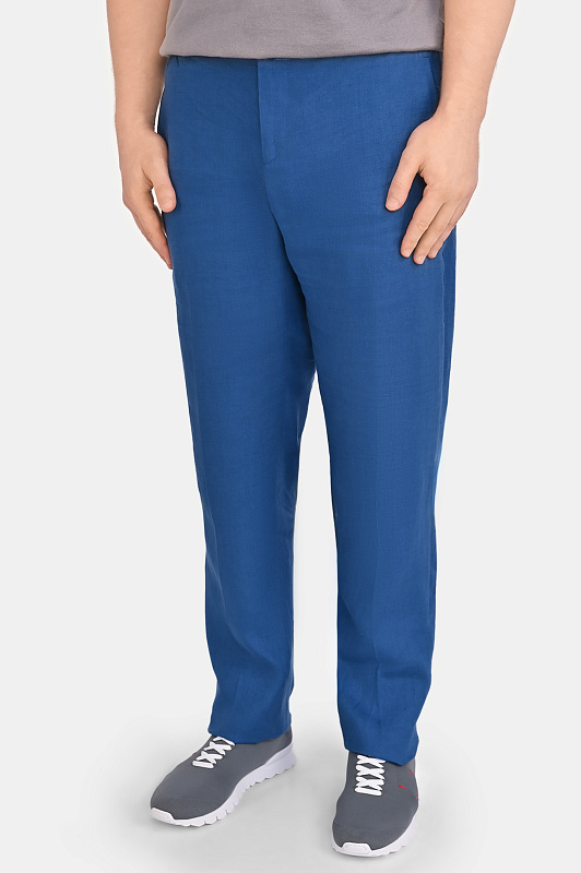 Брюки KITON Синий Мужской UPN01H09690