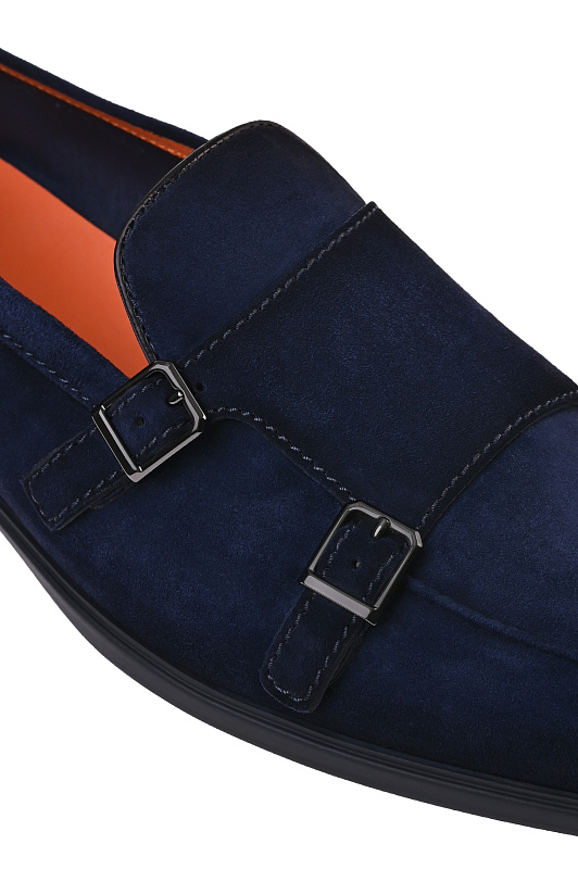 Лоферы SANTONI Темно-синий Мужской MGAG19006OOTSEAAU60