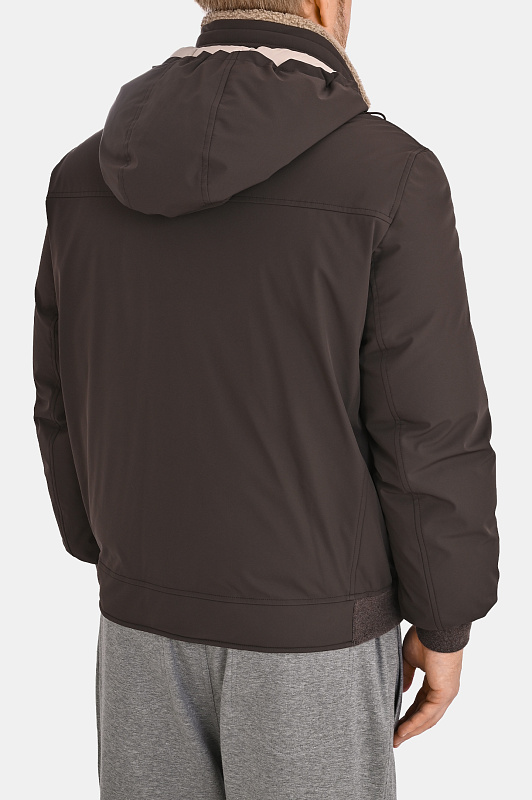 Куртка BRUNELLO  CUCINELLI Коричневый Мужской MV4061606