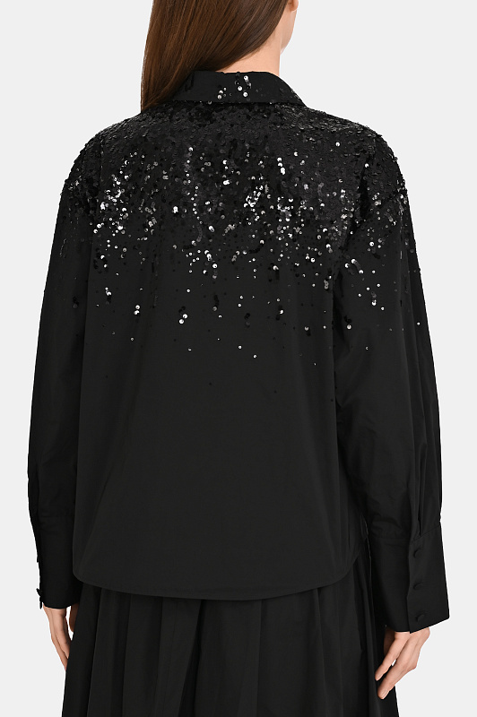 Блуза ZUHAIR MURAD  Черный Женский RSH26335 TABL009